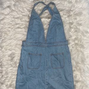 Urban outfitters jean skirt overall